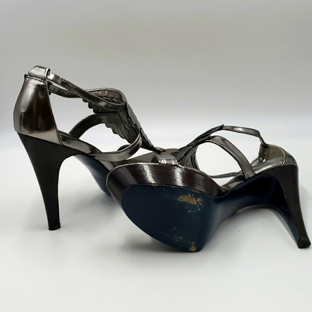 Cole Haan, Gunmetal, Maria Sharapova Sandal Heel